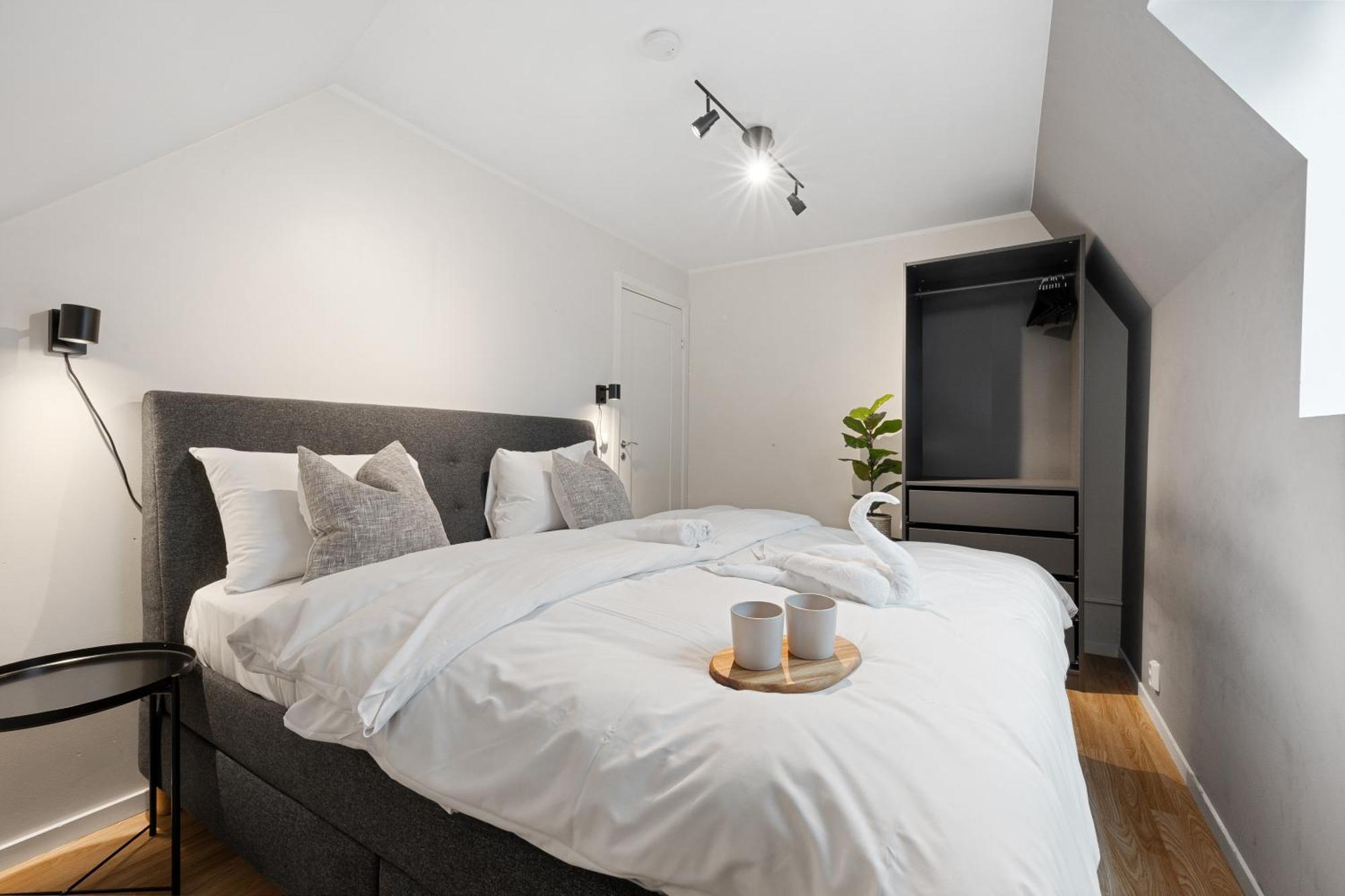 100sqm 5br Behind Bryggen - King Beds - Family Friendly Apartment
